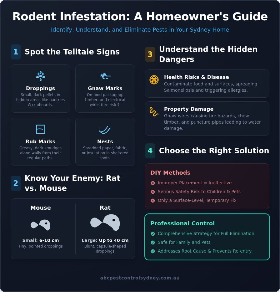 Your Complete Guide to Safe & Effective Rodent Control in Sydney - Infographic
